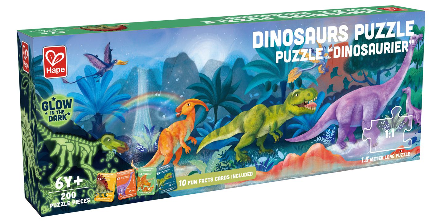 Bodenpuzzle  Dinosaurier 200 Teile